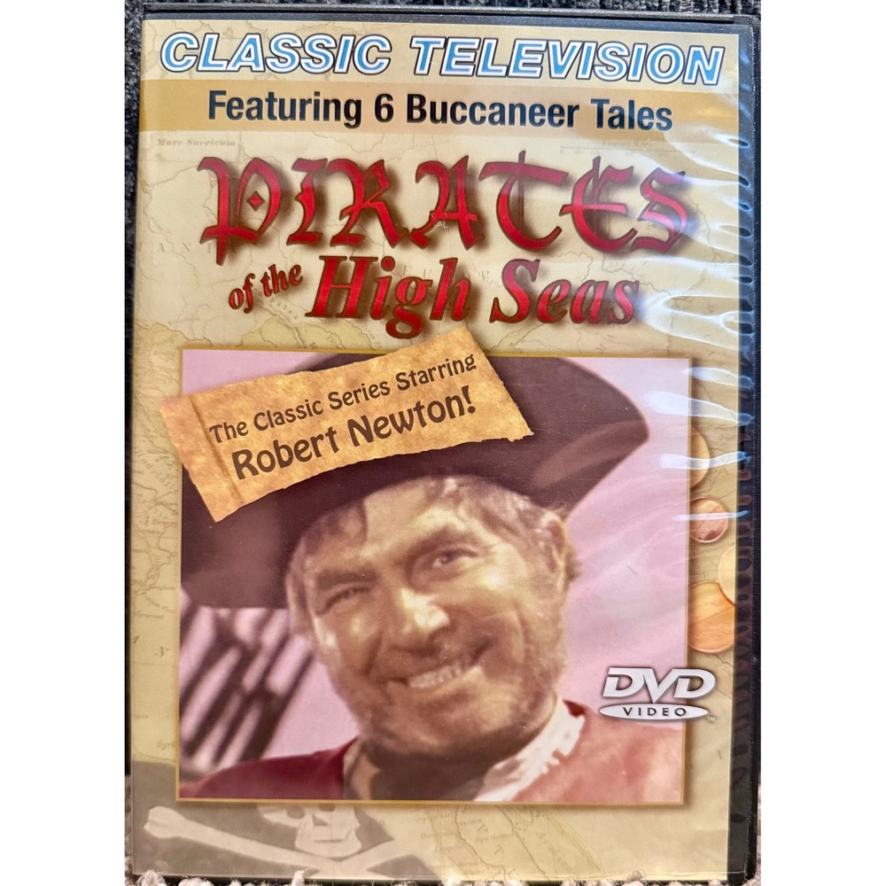 PC Treasures Pirates of the High Seas DVD Robert Newton 6 Tales New Excellent